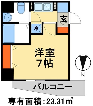 S-RESIDENCE松戸の物件間取画像
